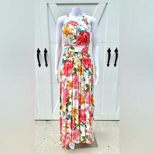 🔥Closet Clearout!🔥 Abel the Label Anthropologie Floral Halter Dress